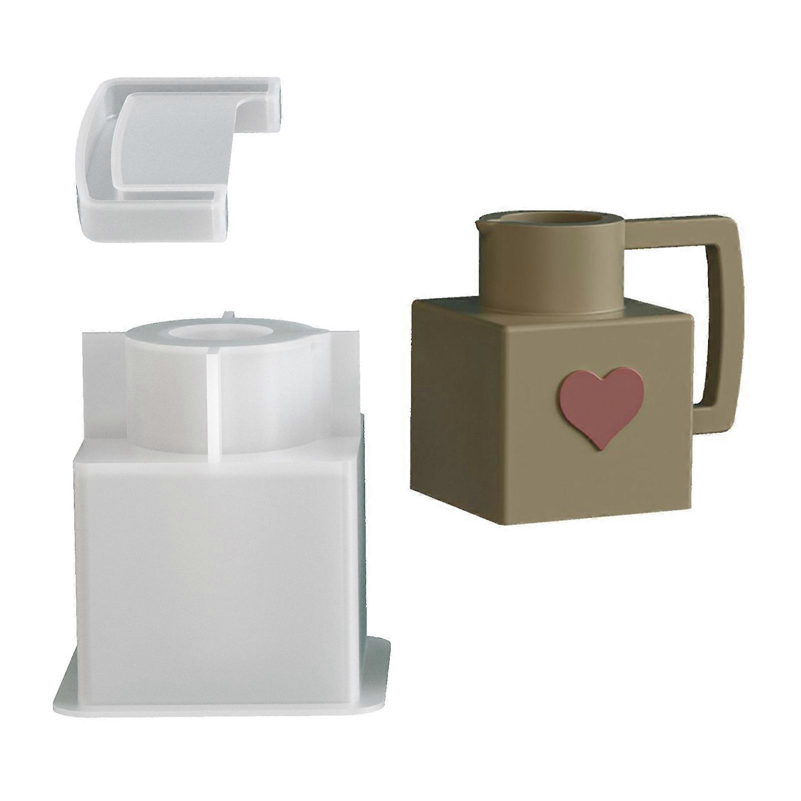 Multipurpose Silicone Craft Mould For Creating Decorative Storage Cups And Gift Box Organizers Multicolor