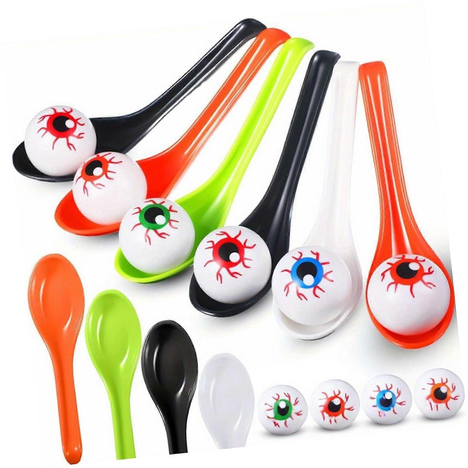 Halloween Interactive Balancing Game Set Plastic Ghostly Decoration For Group Challenges Party Decorations Multicolor