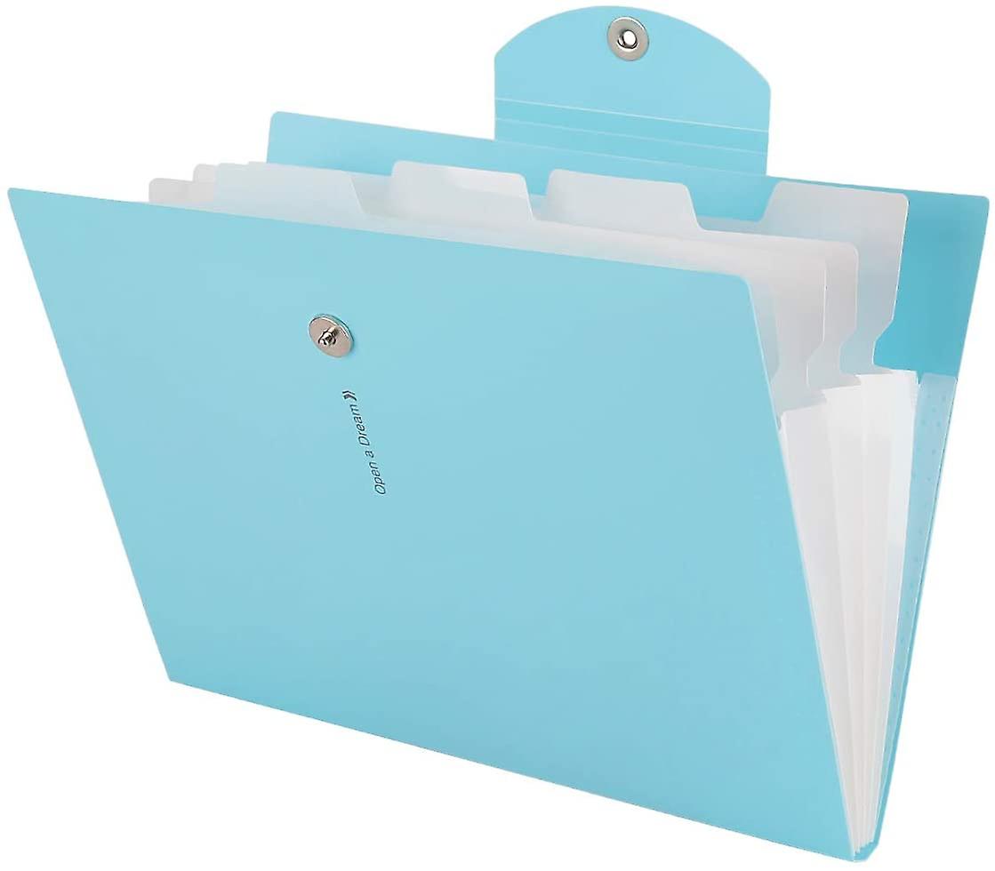 Document folder A4, compartment folder A4 Expandable Portable File folder A4 Compartment folder A4