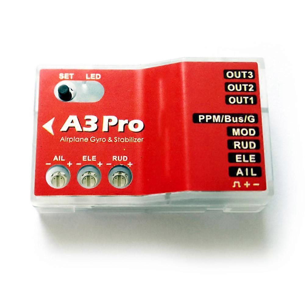 A3 Pro Aeroplane RC Flight Controller Stabilizer System Stabilizer Gyro for RC Airplane Fixed-Wing Copter