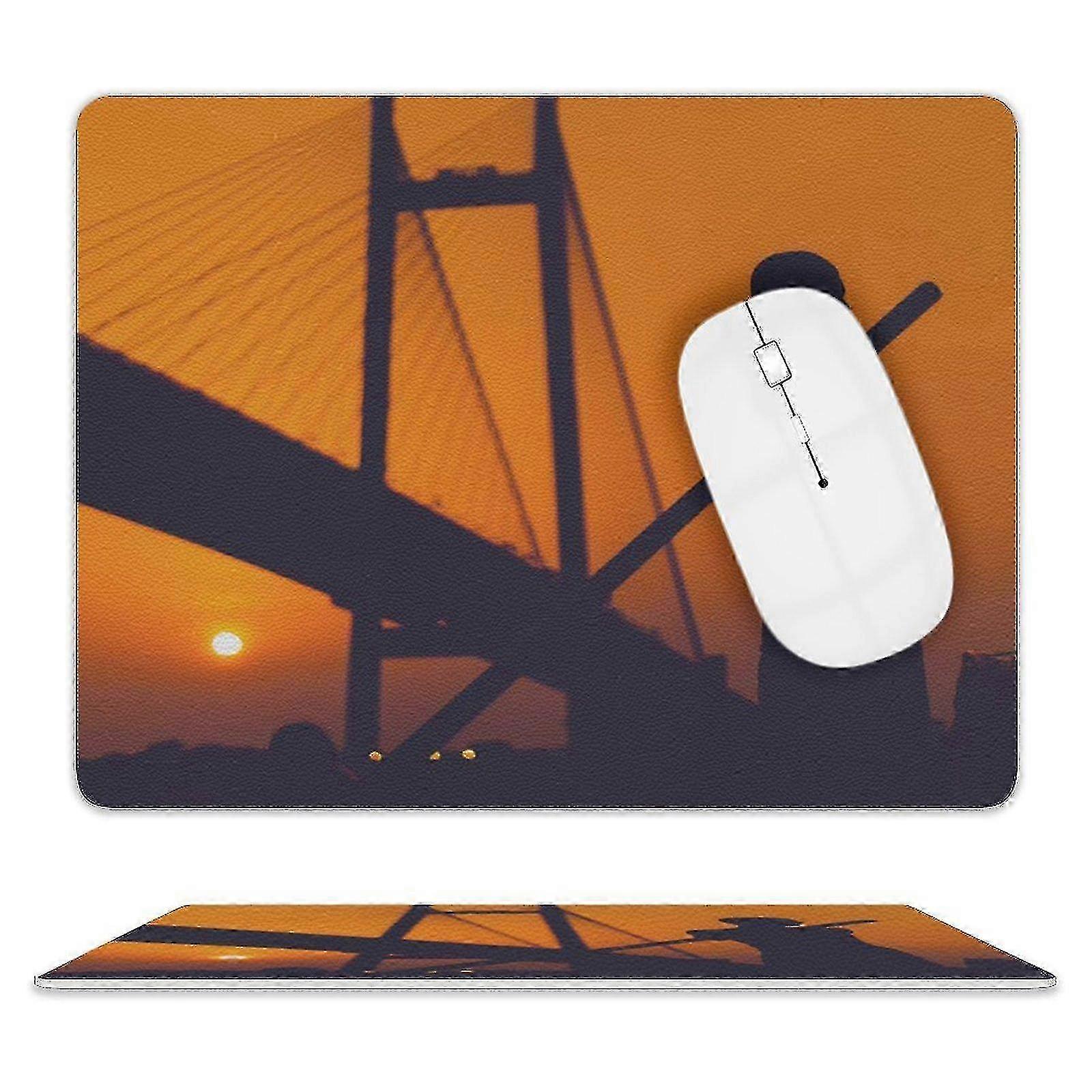 f Bridge Print Mouse Pad