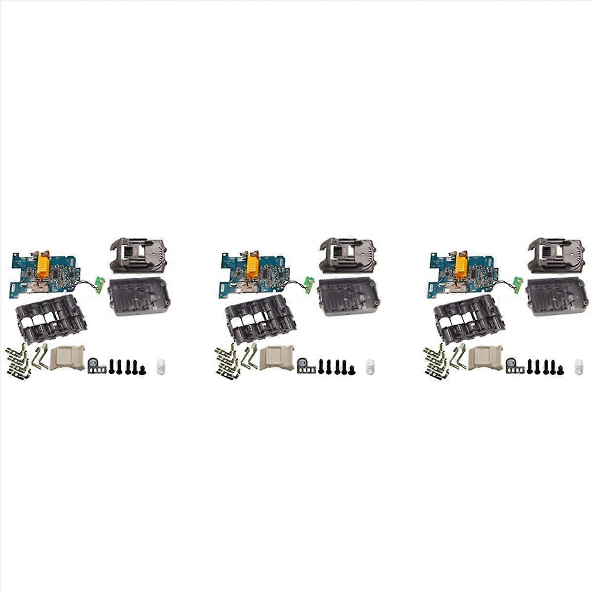 3X DIY Battery Case Single Cell Protection Detection for 18V Battery BL1830 BL1820 BL1815 BL1860B 40