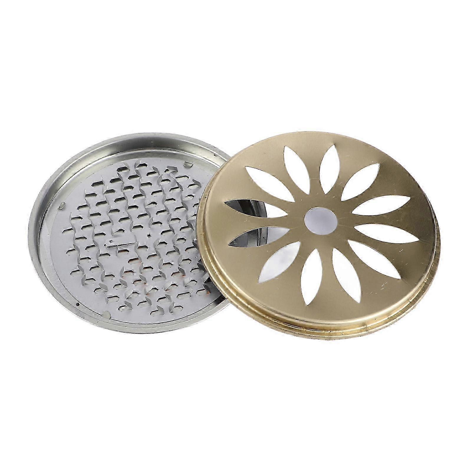 מחזיק סליל זבוב נייד עם כיסוי מחזיק סליל קטורת חסין אש מנירוסטה לפטיו חיצוני f26