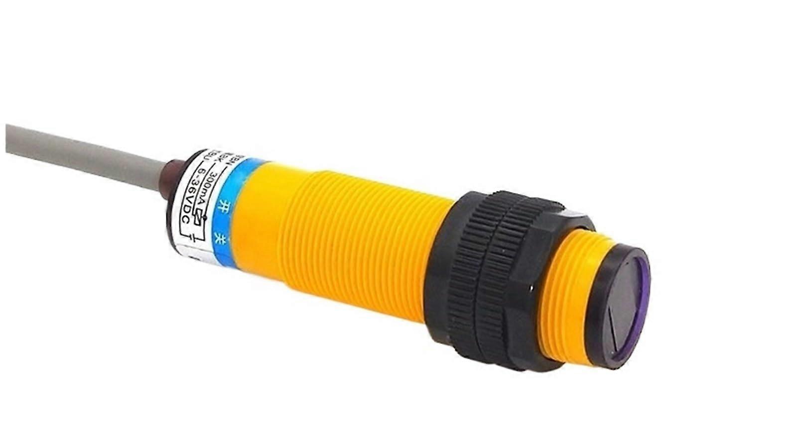 PNP NC Photoelectric Proximity Sensor 20cm Adjustable Switch for Automation