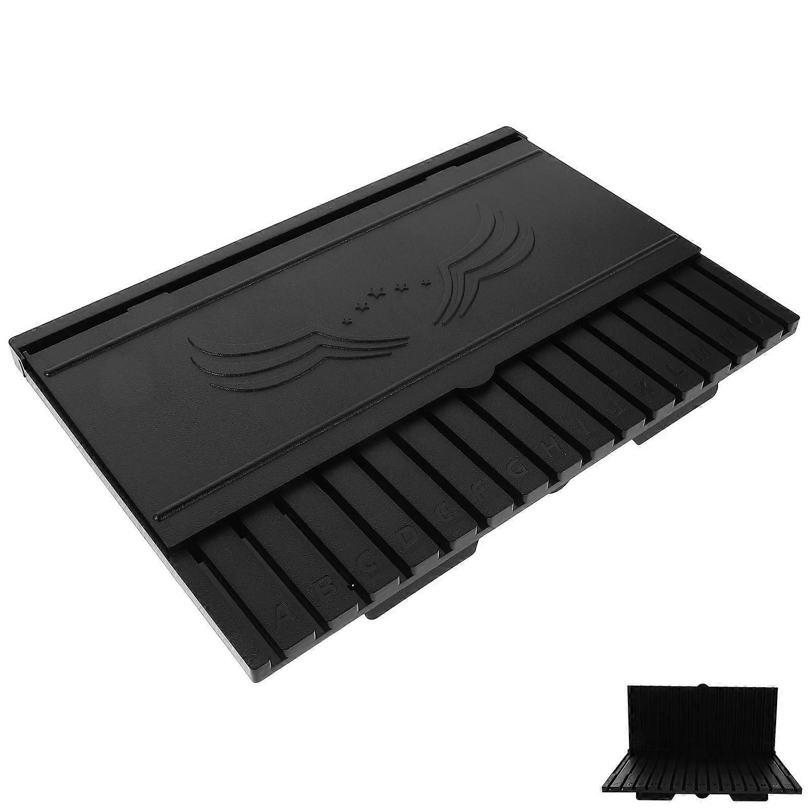 Storage Display Stand Black For Model Pieces And Tools With Versatile Usage And Compact Design 1Pcs