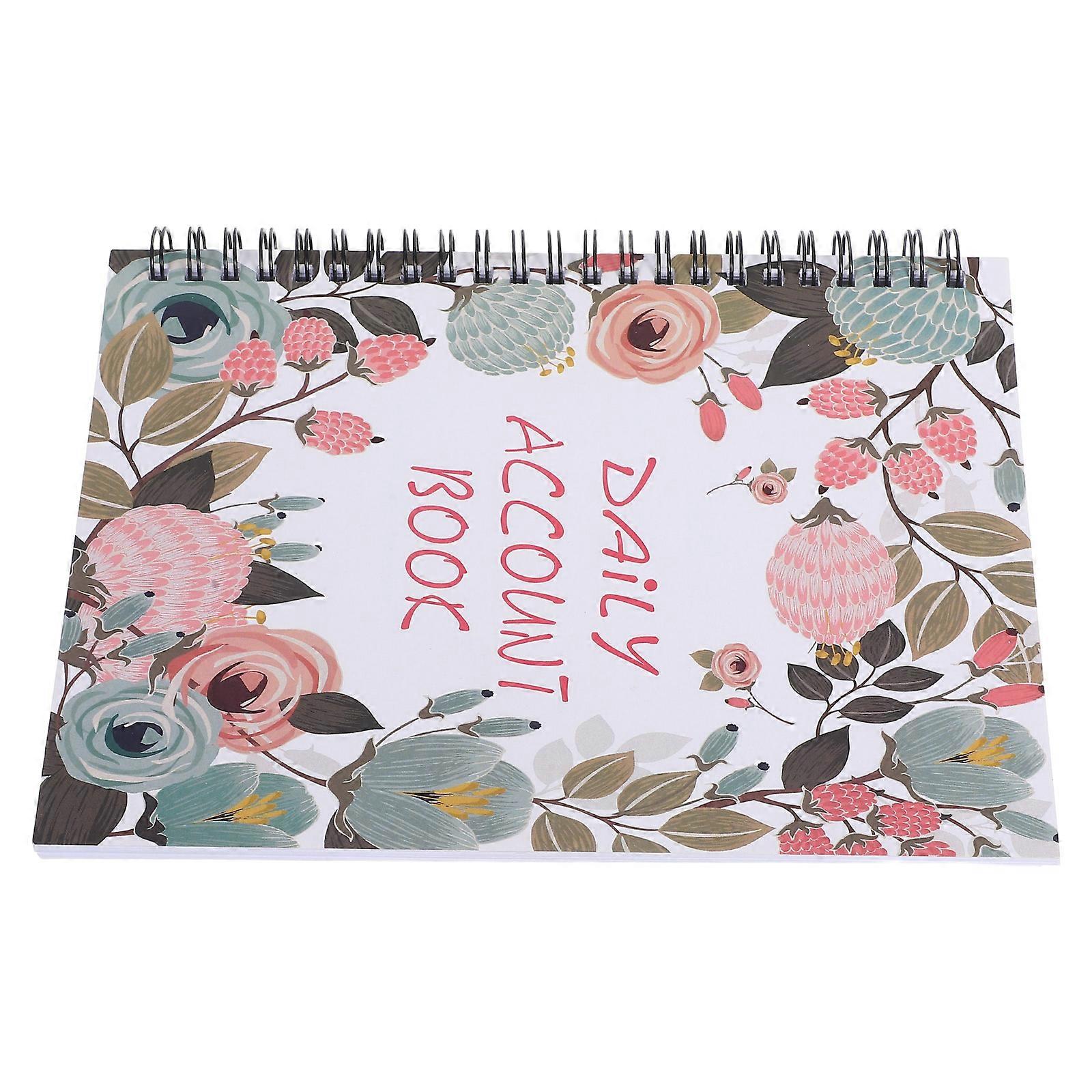 Portable Financial Planner Notebook for Easy Expense Tracking Budget Management