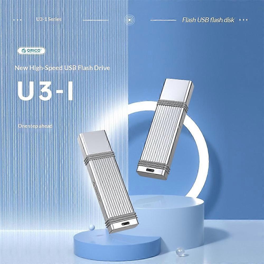 ORICO-U3-I-C64G-SV-BP 64GB USB 3.0 Flash Drive High Speed Data Transfer Portable Thumb Stick For Windows MacOS Linux Android