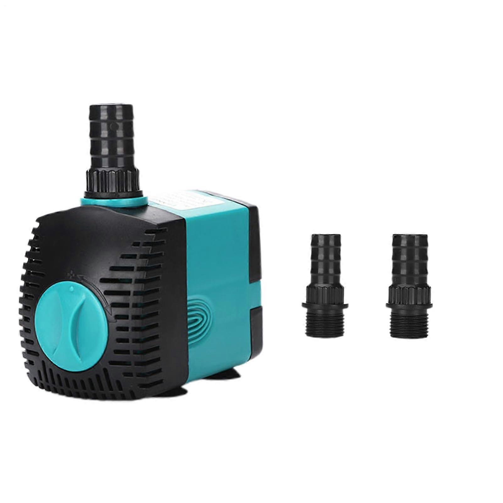 Submersible Aquarium Pump with Quiet Precision Operation, Dual Filtration and Aeration, 25W