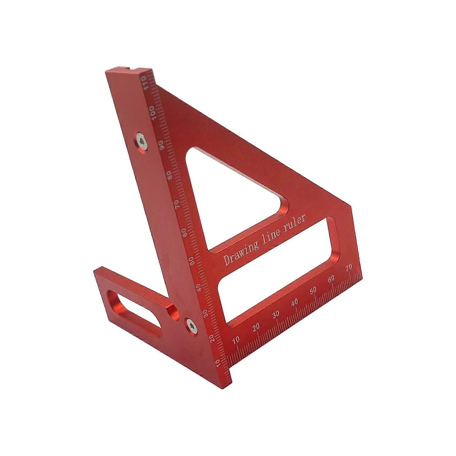 High Precise Professional Carpentry Angles Square Triangular Layout Tool for Accurate Layouts & Cut in Construction Work  1