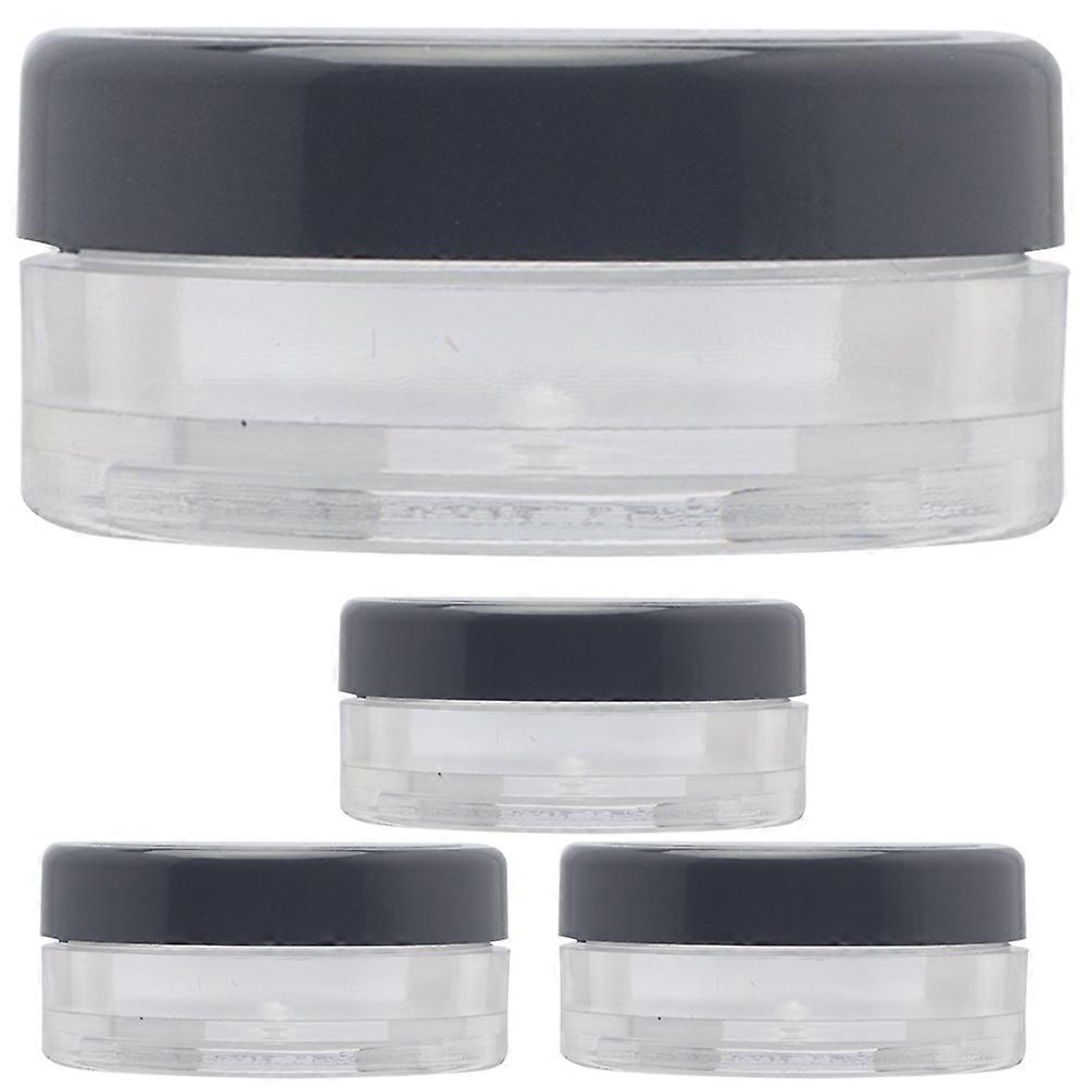 Multi Plastic Powder Containers for Storage Use with Airtight Lid Compact Size Lightweight