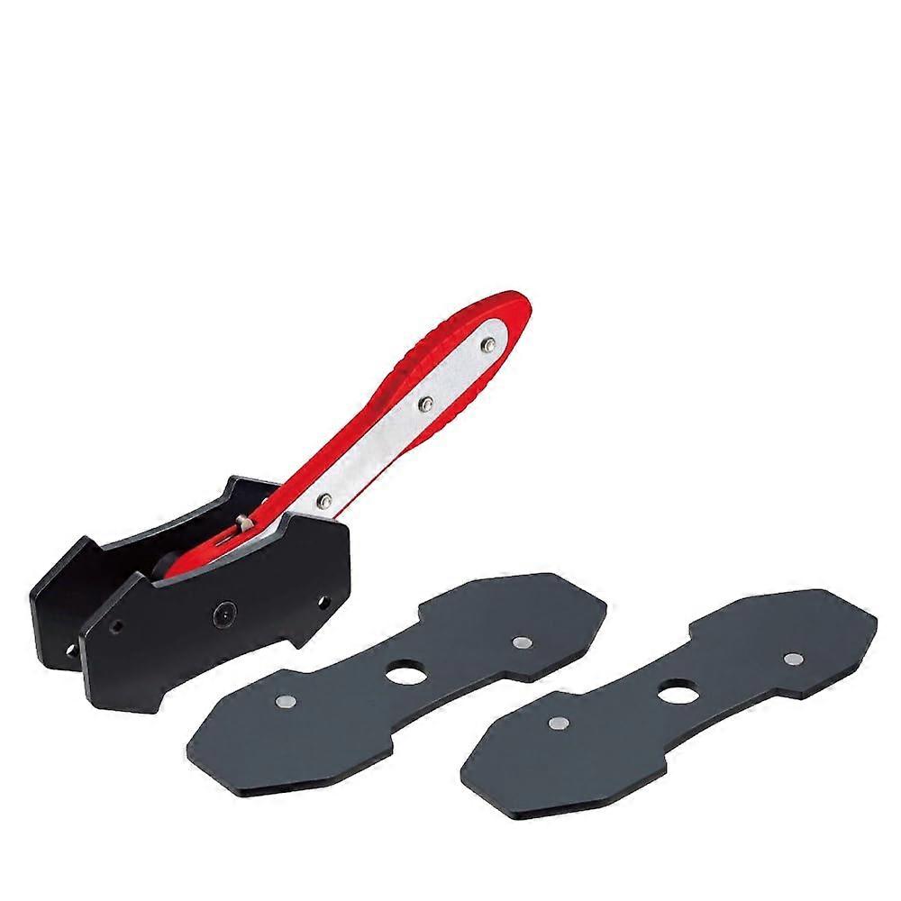 Brake Caliper Compression Tool with 360° Rotating Ratchet, Heavy Duty Pad Replacement, Fits Single Double Four Piston Calipers for Cars and Trucks