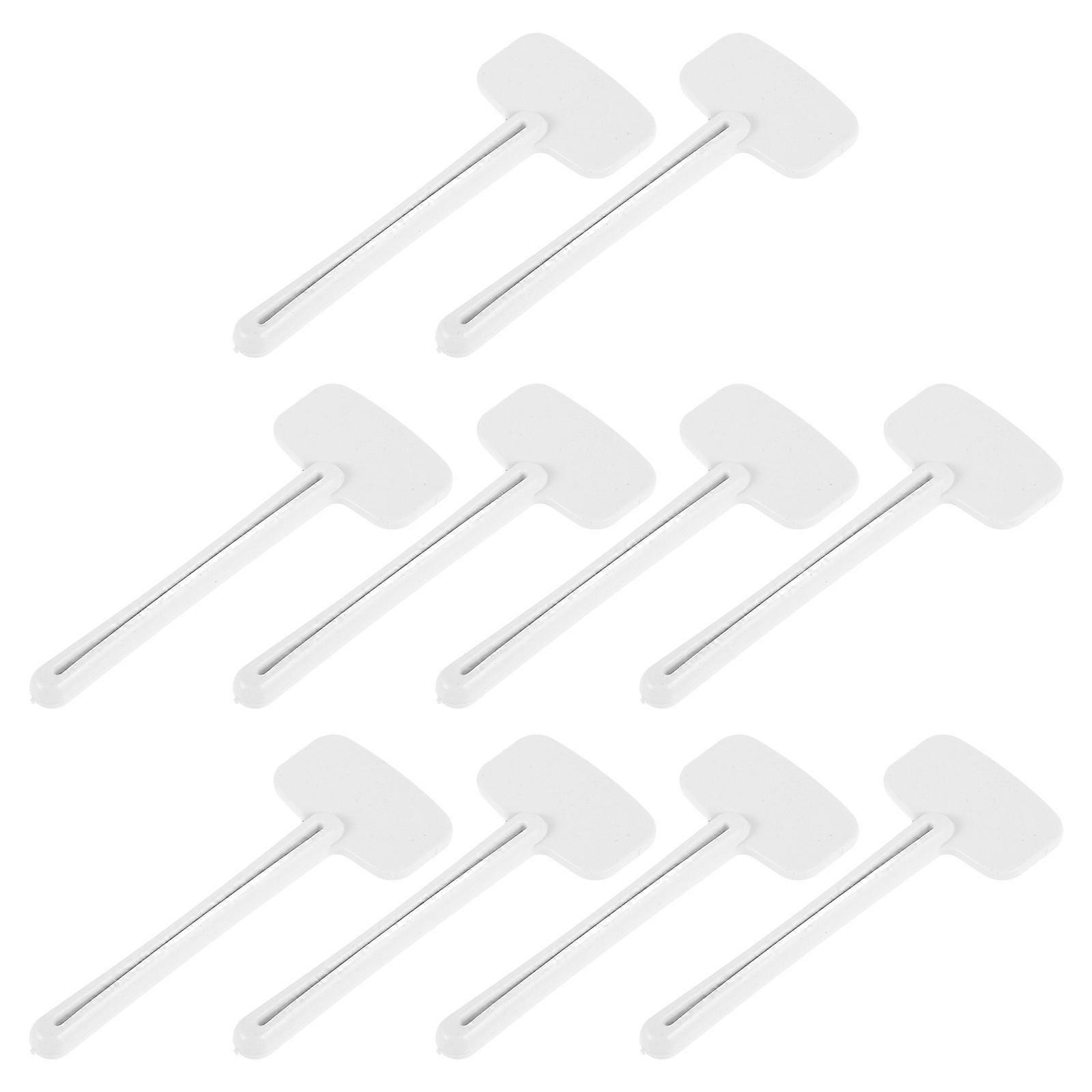 Manual Toothpaste Roller Squeezer Plastic Tube Squeezer for 40Pcs