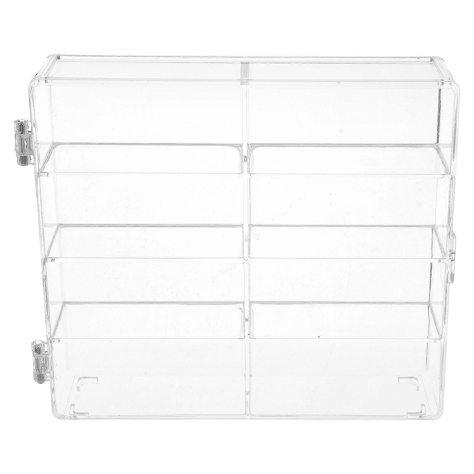 Car Model Display Case for Storage Transparent Plastic 1:64 Toy Organizer