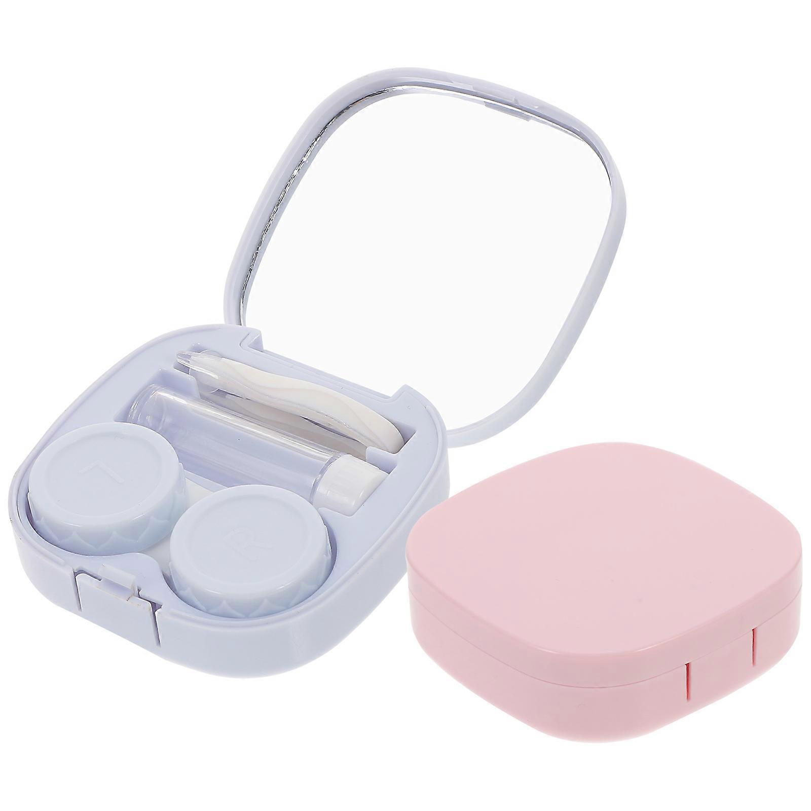 Household Contacts Boxes Professional Contacts Case for Daily Use 4Sets