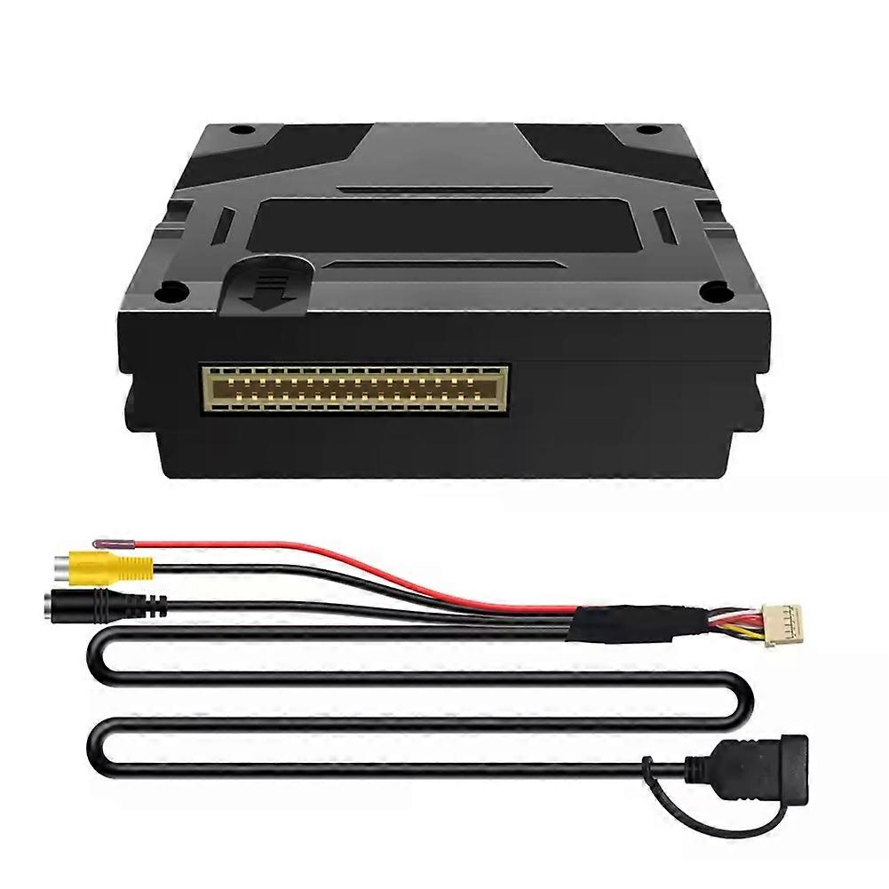 Wireless CarPlay Android Auto AI Decoder Box Module Mirror Link for Mercedes Benz A B C E ML Class CLA NTG4.5