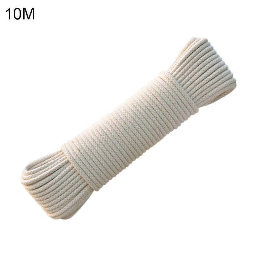 Reusable Strong Cotton Rope Soft Clotheslines Binding Rope Outdoors
