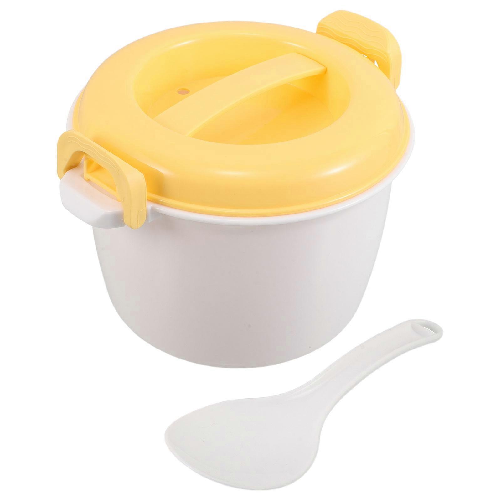 Microwave Rice Cooker for Food Steaming with 1.8L Cooker for Home