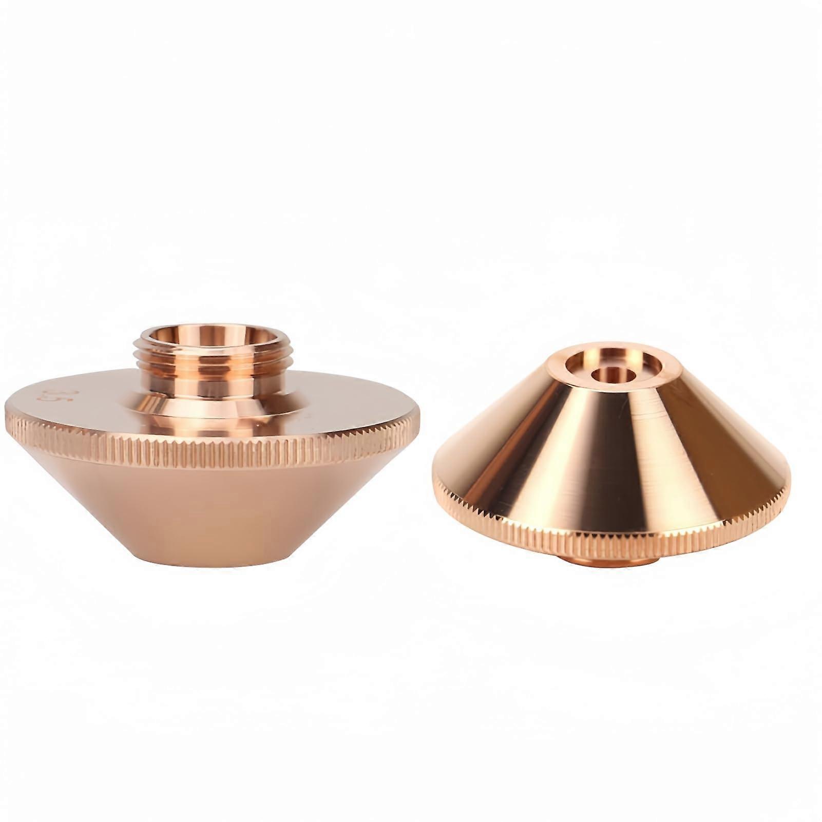 D28 Double Layer Fiber Laser Cutting Nozzle 2.0mm  Precision  Power for Precitec WSX Raytools