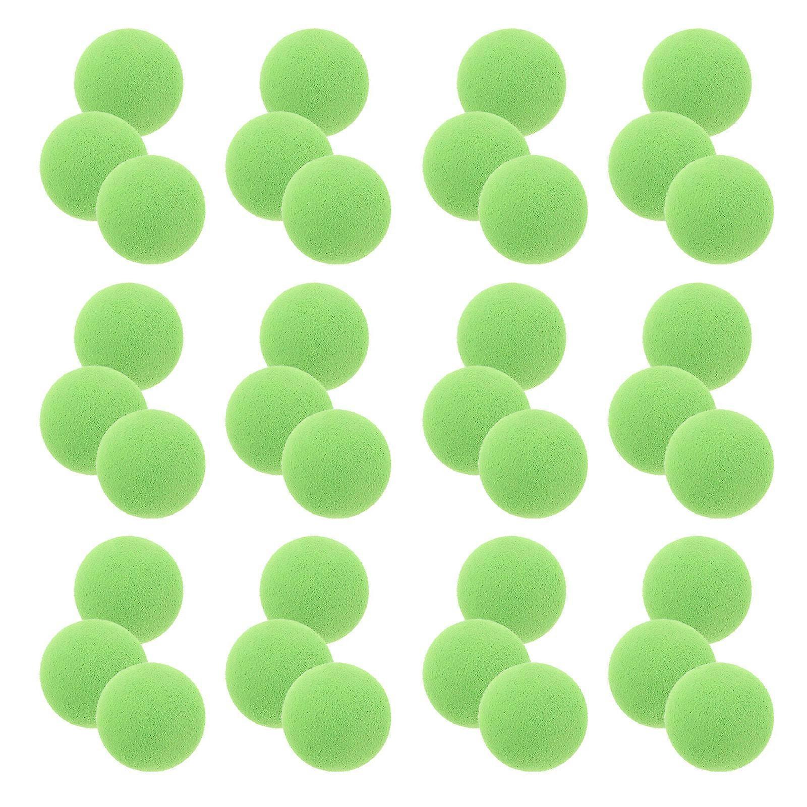 50pcs Foam Launching Balls Game Round Toy Replacement Playing Balls