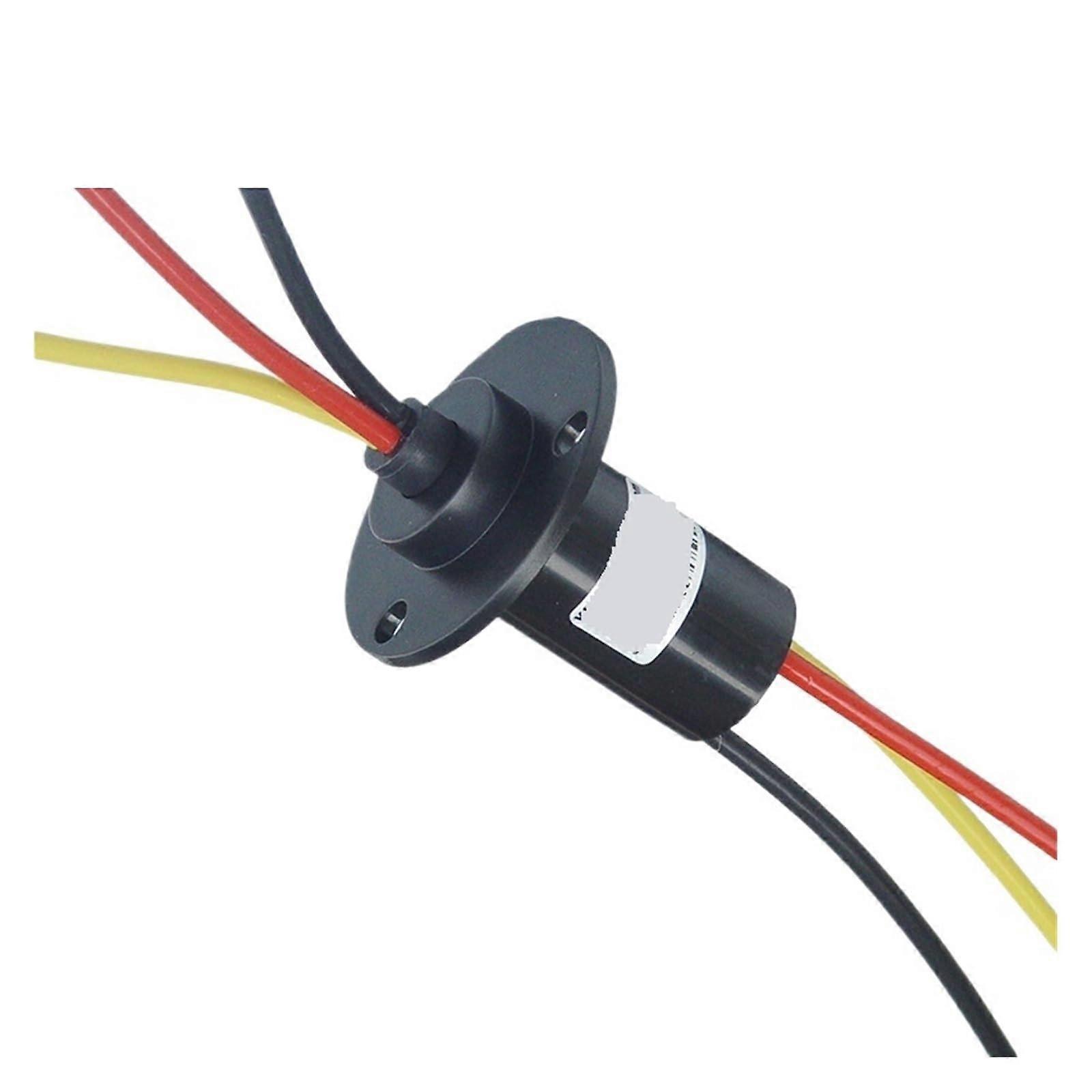 Capsule Slip Ring 3 Circuits 30A with Flange for Wind Generator 360° Electrical Rotation