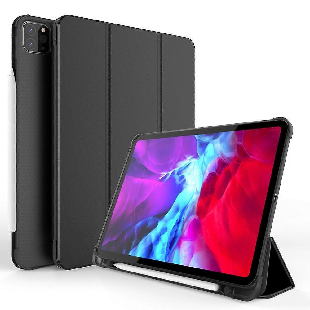 Case For Ipad 10.2"/10.2 2020/pro10.5/air3 Black/black Silicone Translucent