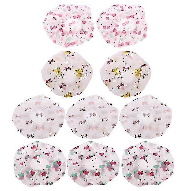 Eva Waterproof Shower Cap For Shower Use-c