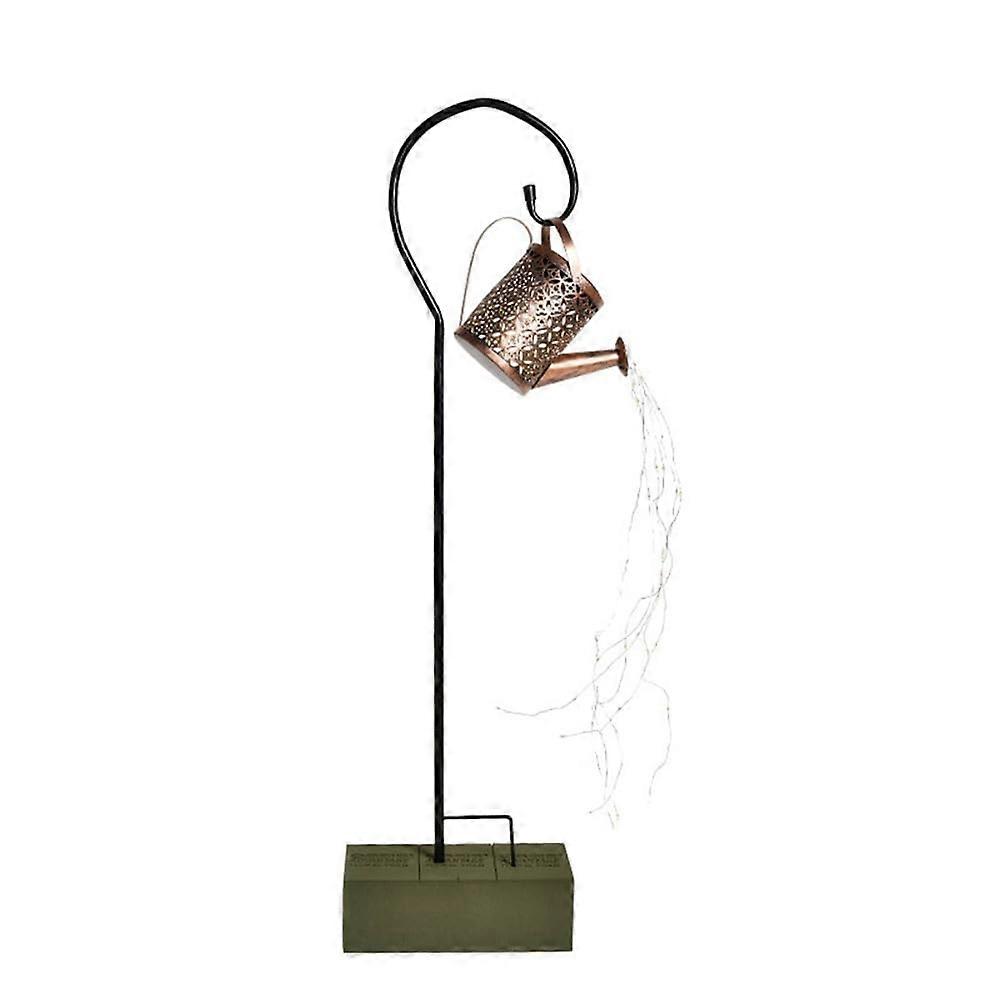 Solar Watering Can Lights with MultiColor Strings for Garden Decorative SolarPowered Lighting