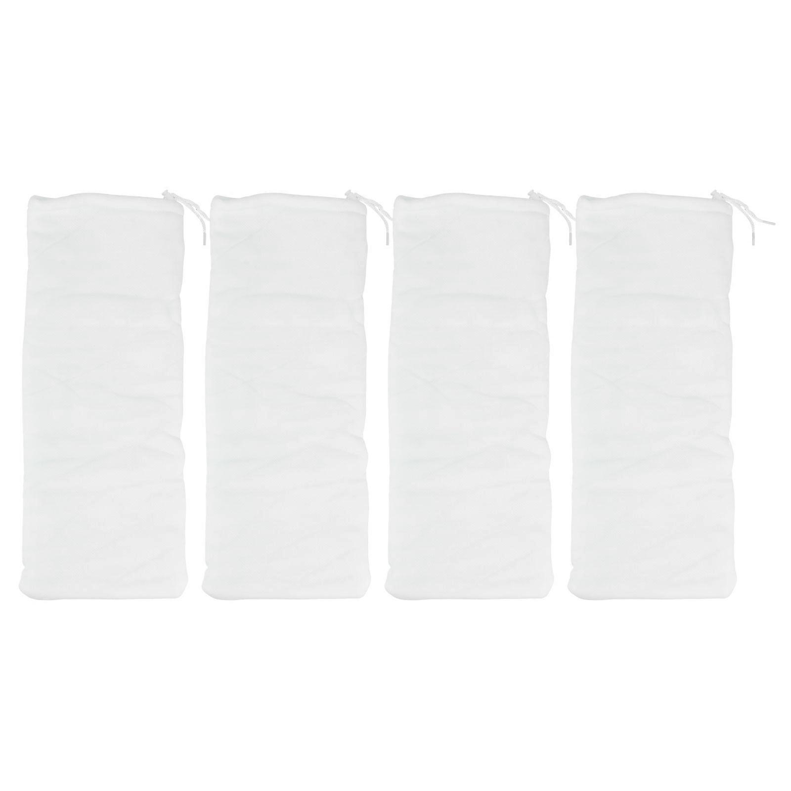 Filtering Bag Cotton Fish Tank Filter Bag for Efficient Filtration 4Pcs