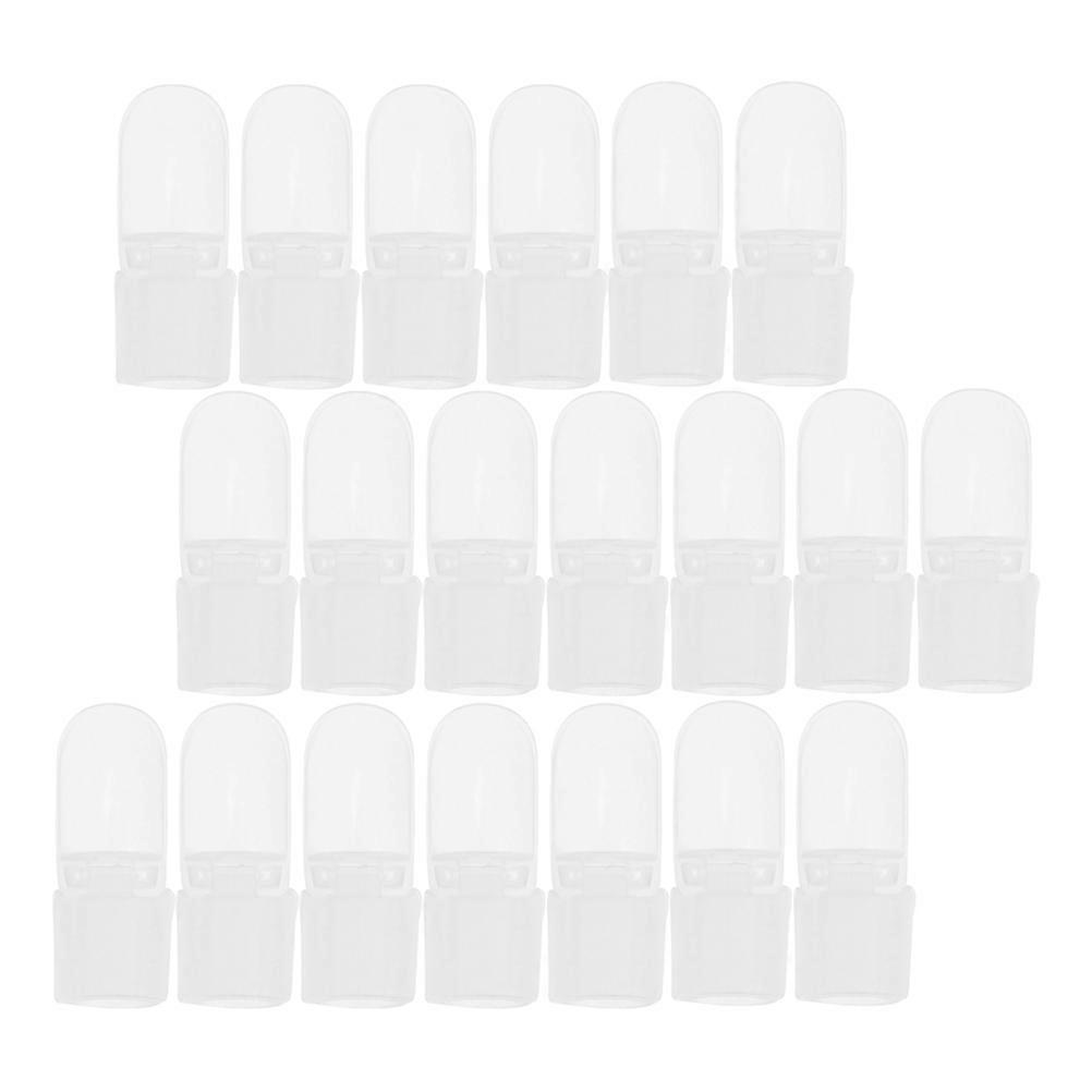 Nail Polish Varnish Protector Holder with 30Pcs for Manicure Use
