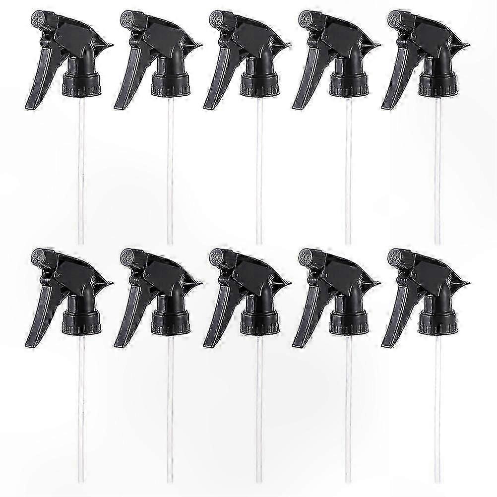 10 Pack Spray Bottle Nozzles with Dual Spray Modes Replacement Heads for Trigger Bottles