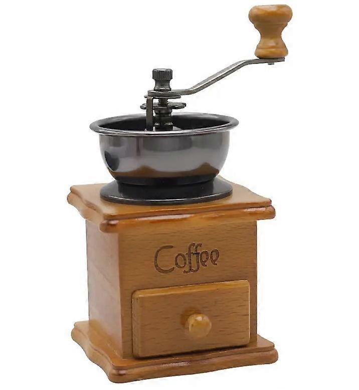 Manual Coffee Grinder  Classic Italian Hand Crank Grinder with Adjustable Portable Multi Function Coffee Bean Grinder