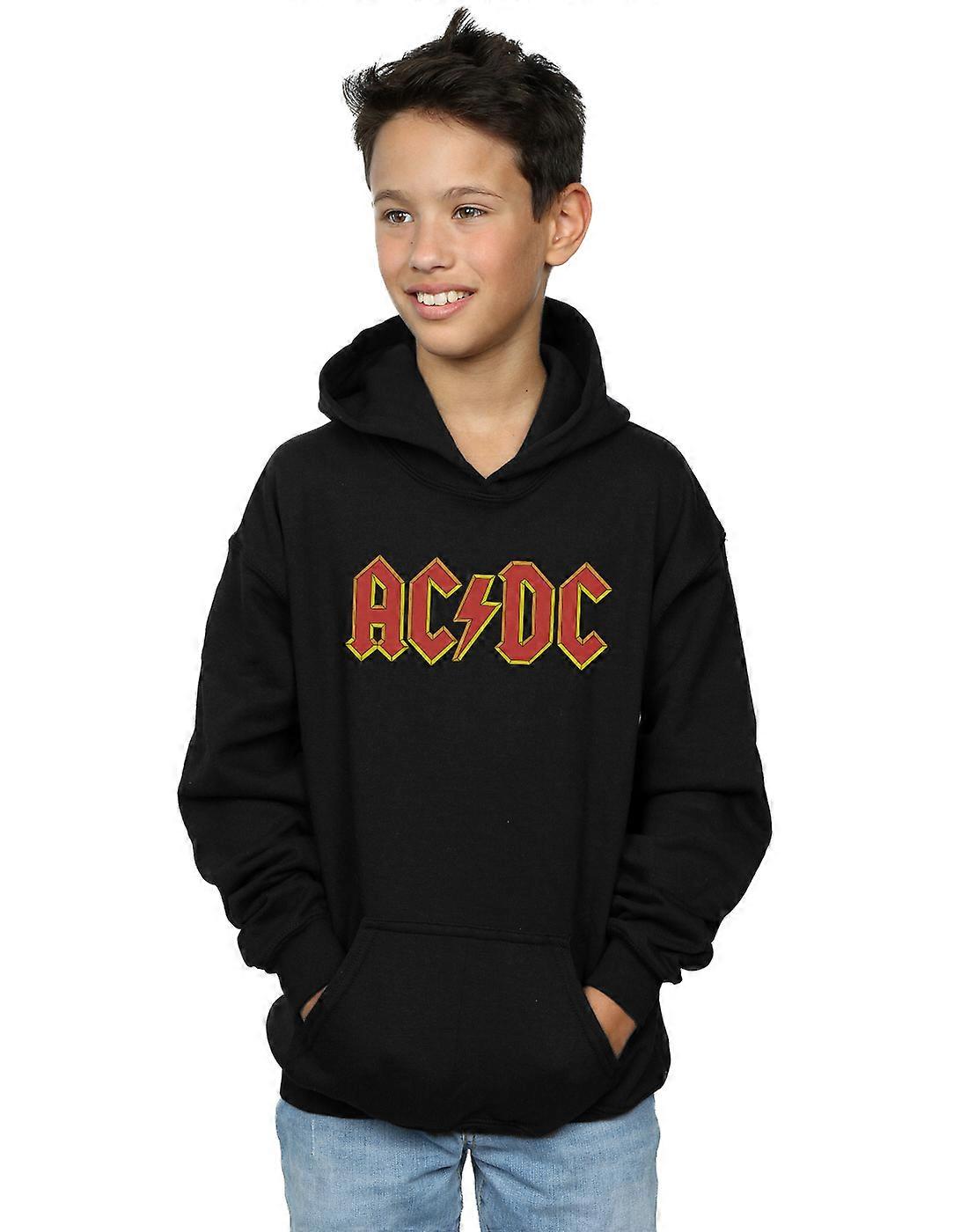 Červený logo AC/DC Hoodie