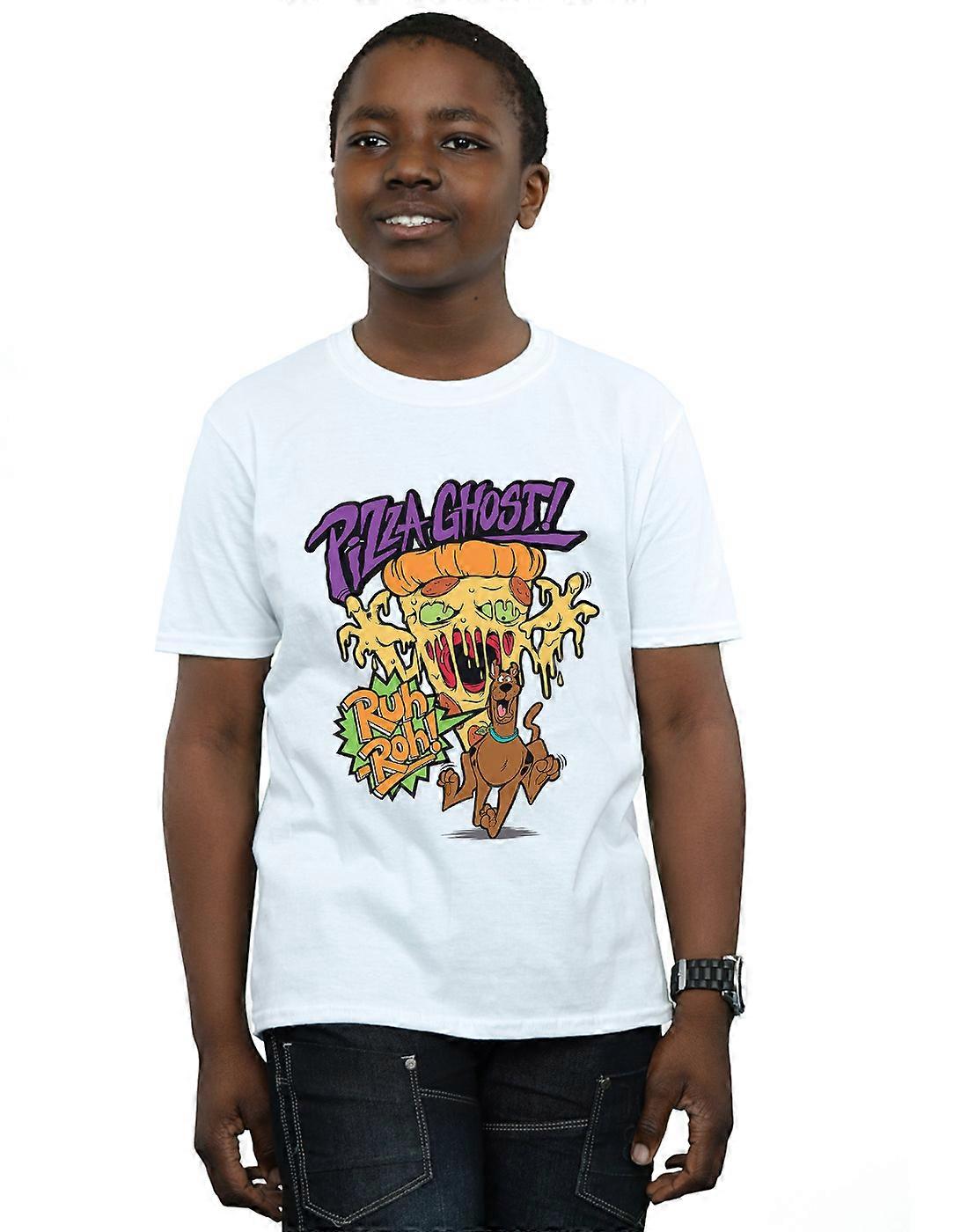 Scooby Doo gutter Pizza Ghost t-skjorte