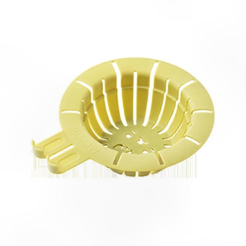 Transparent Multifunctional Sink Drain Basket with Funnel for Kitchen Use