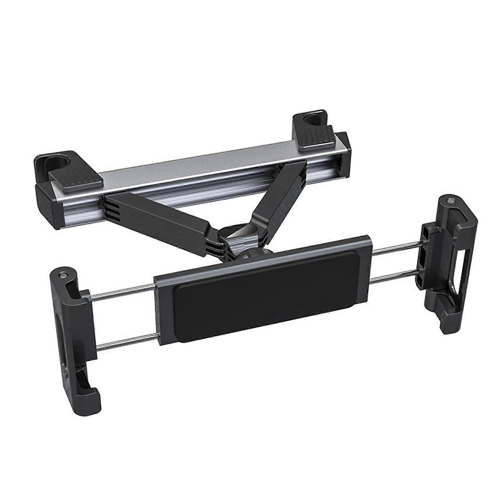 Car Headrest Tablet Holder with Stable Triangular Structure, 360° Adjustable Backseat Mount for Kids