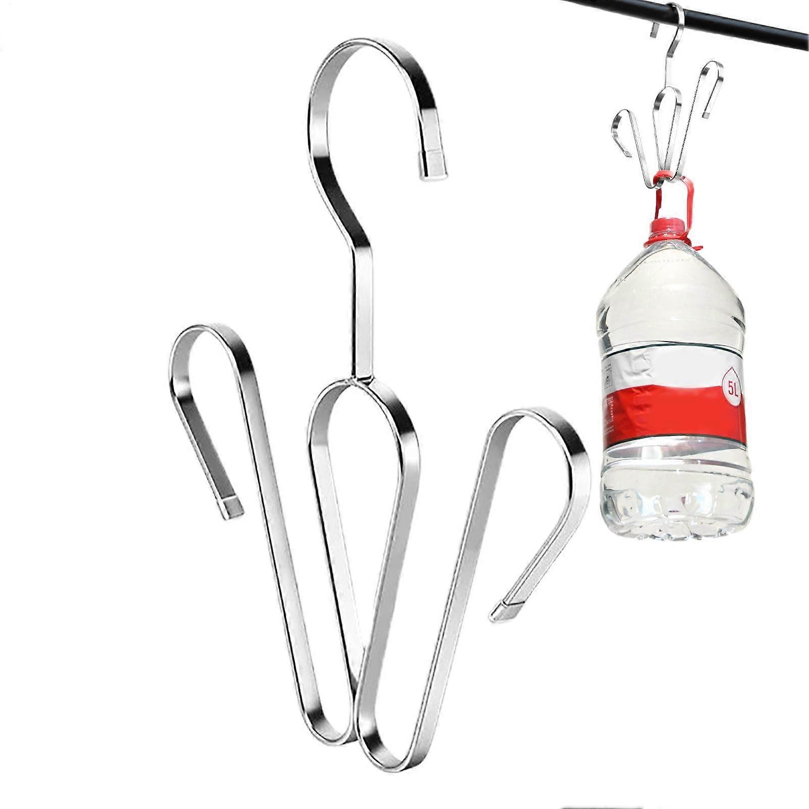 Shoe Drying Rack Stainless Steel Hanger with Double Hook Accelerates Drying Rustproof SpaceSaving