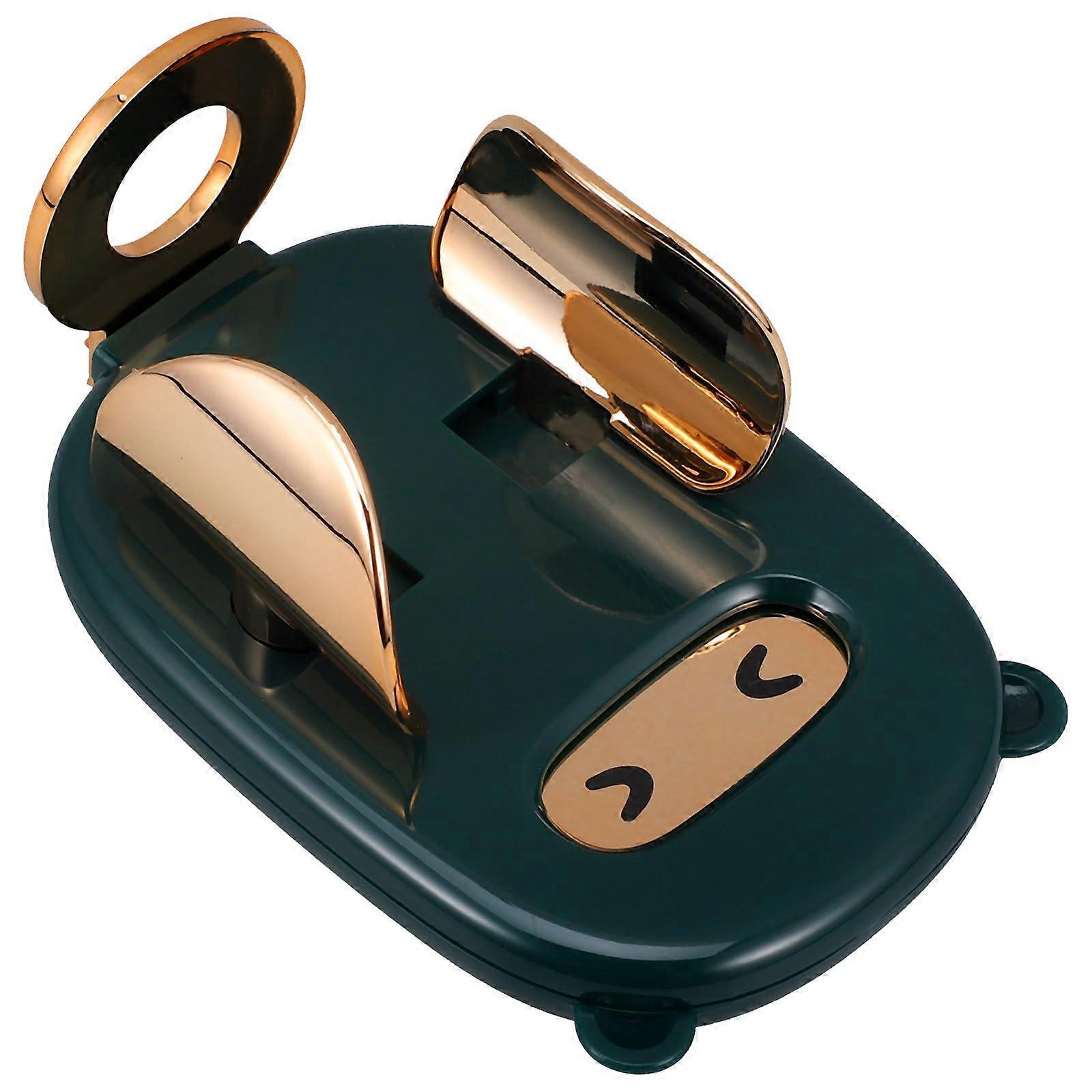 Electric Toothbrush Holder with Automatic Gravity Sensor, Wall Mounted Retractable Bathroom Organizer