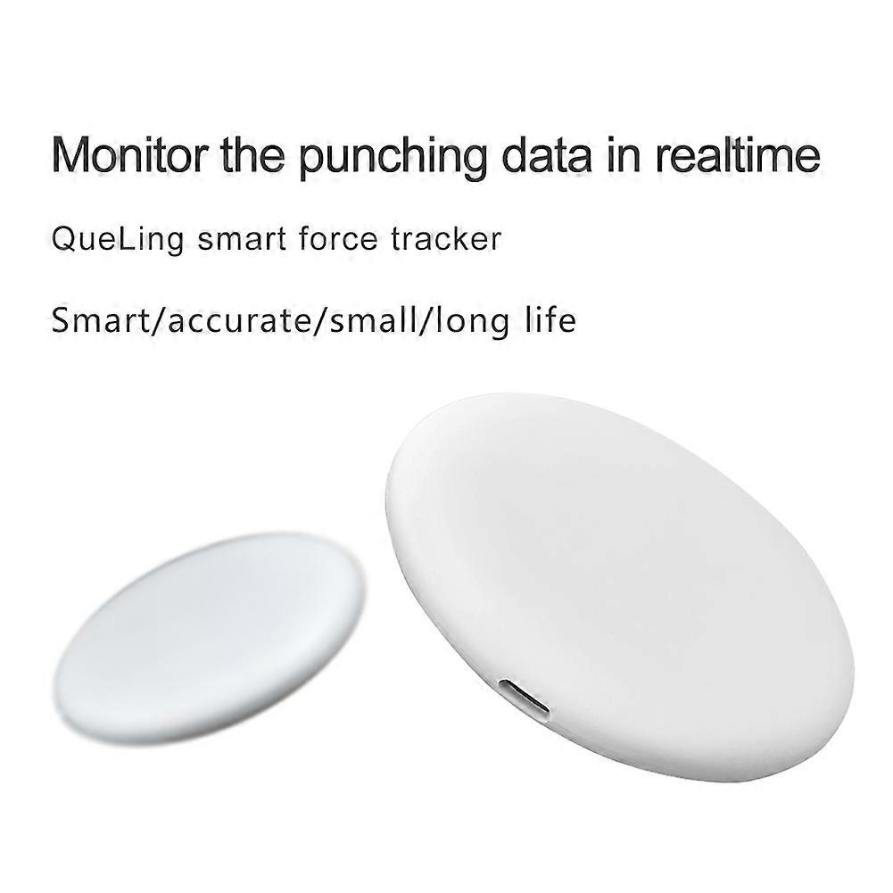 Smart Force Tracker Punching Bag Power Meter Speed Test Boxing Kick Sensor Dynamometer Training Boxing Dynamometer White