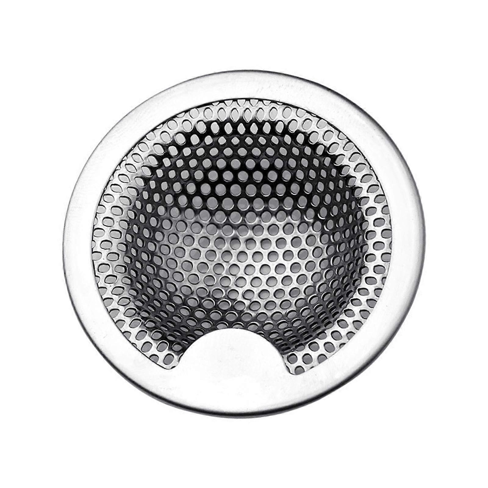 Kitchen Sink Strainer Stainless Steel Rust Resistant AntiClog Drain Filter Basket 76mm