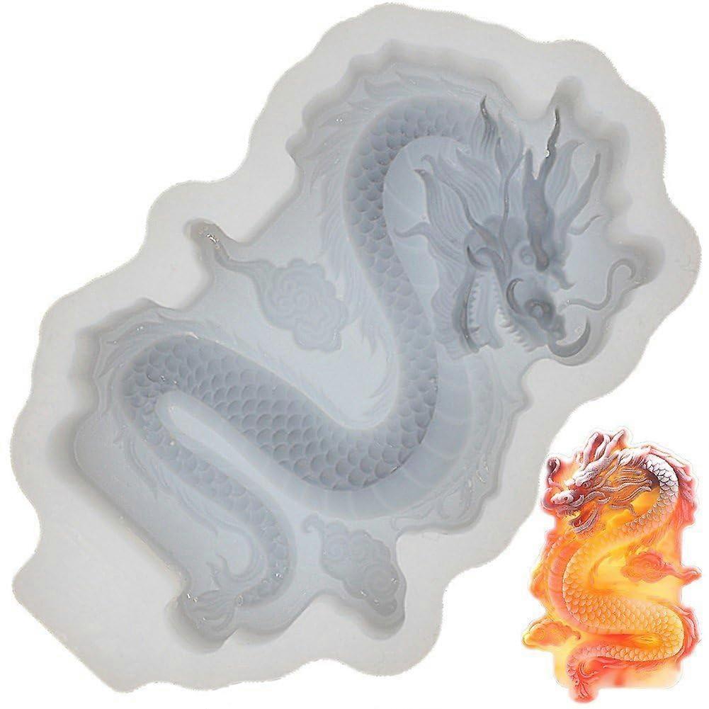 Silicone Dragon Mold with Unique 3D Design for Chocolate, Ice Cream, Candy and Baking