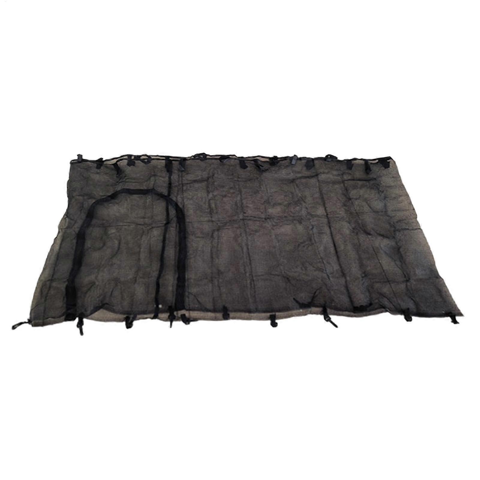 Trampoline Safety Net Replacement with Buckle Lock for 1.4m Round Frame Durable PP Enclosure