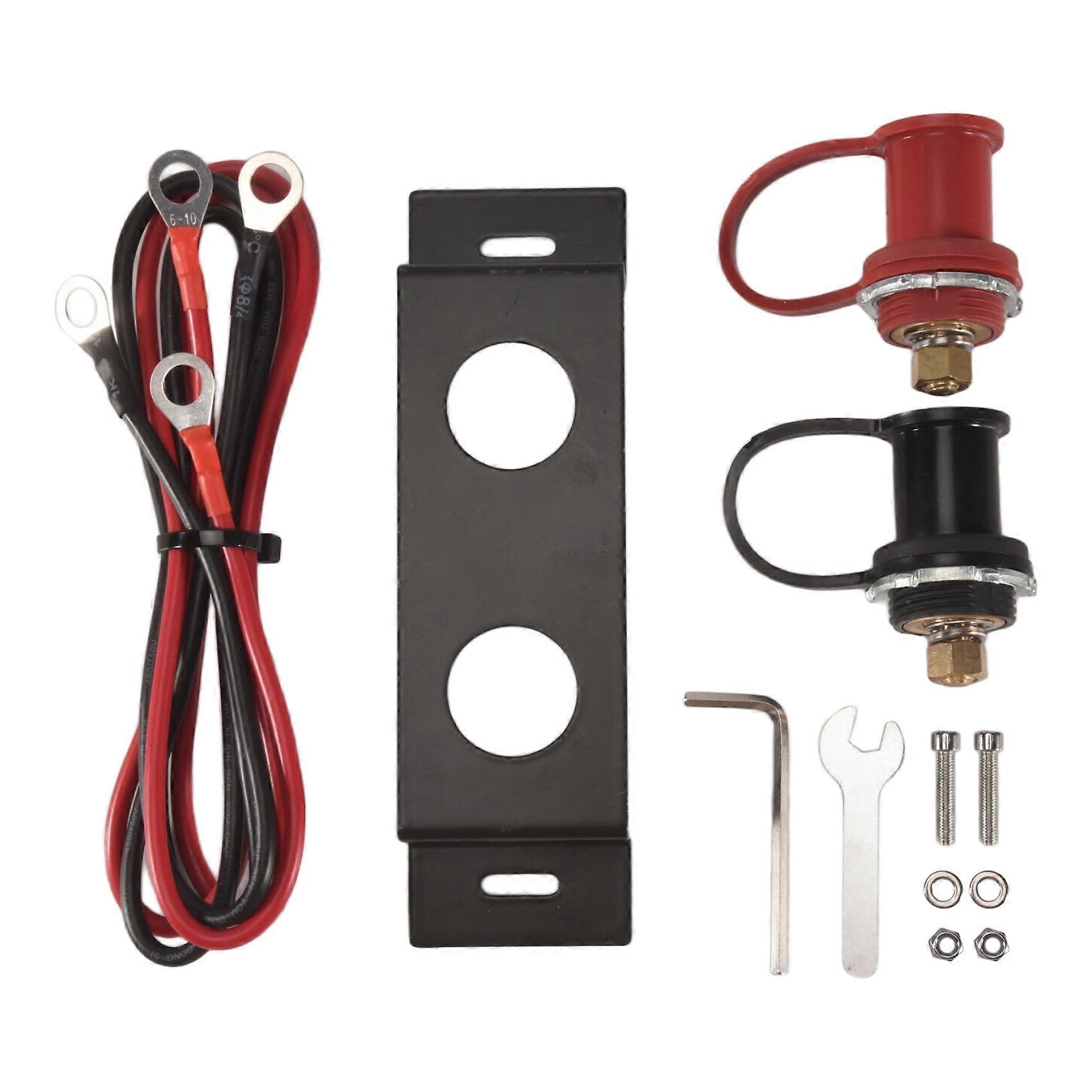 Universal Battery Jump Post Starter Jumpstart , Remote Battery Terminals Jumper Post, Battery Chargeing Post