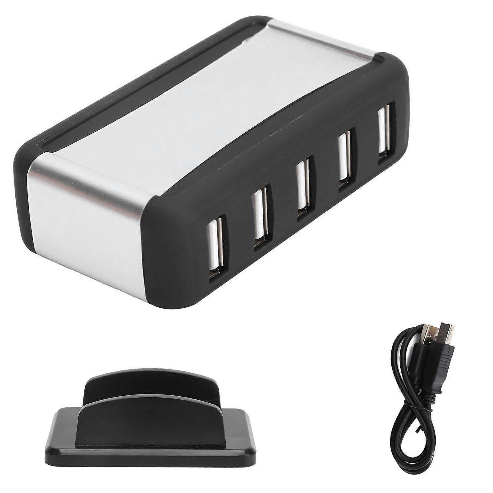 High-Speed 7-Port USB Hub with Power Supply for Stable, Efficient Charging & Connectivity