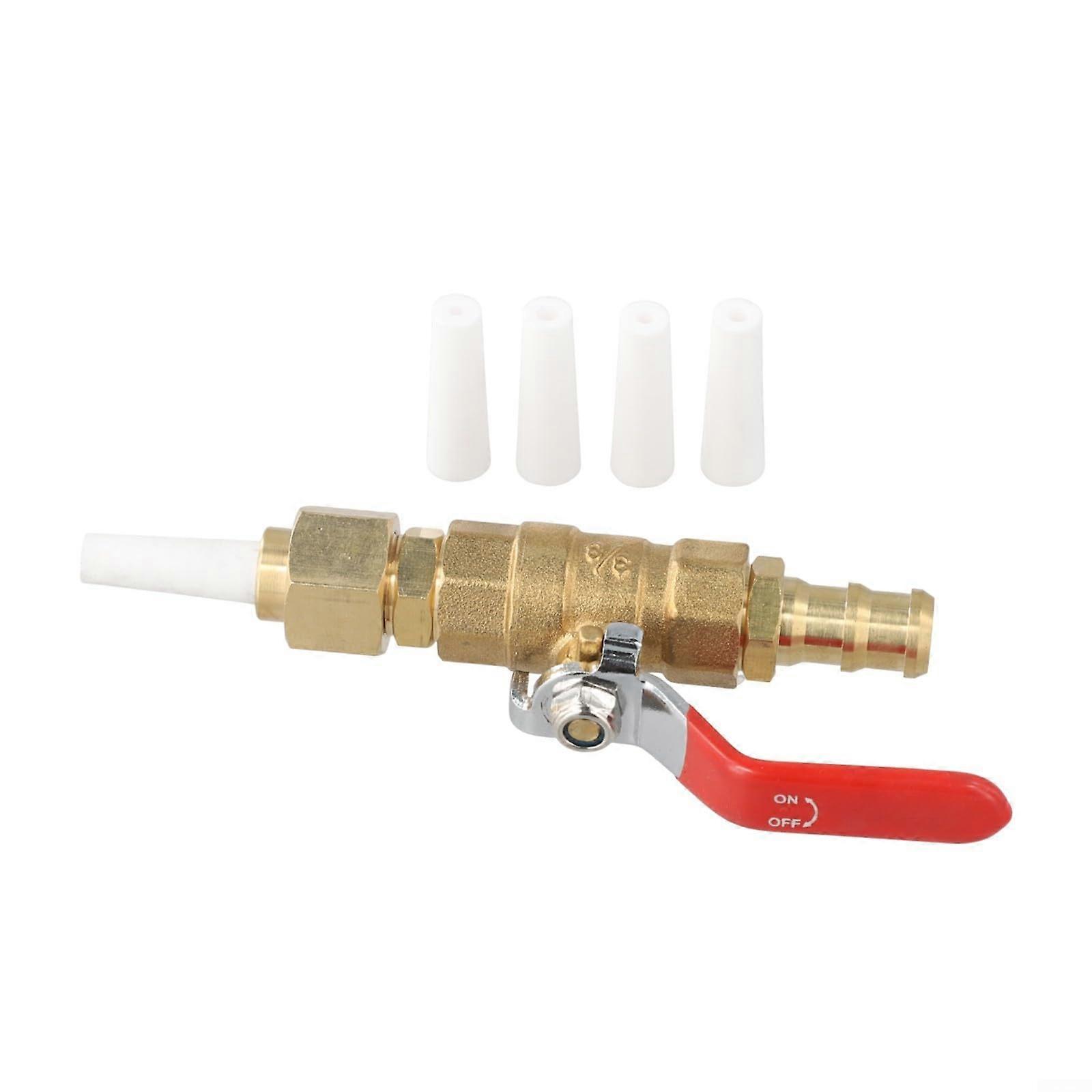 Sand Blaster Kit with Valve Control, Ceramic Nozzles for Fast Rust and Paint Removal, Adjustable Flow