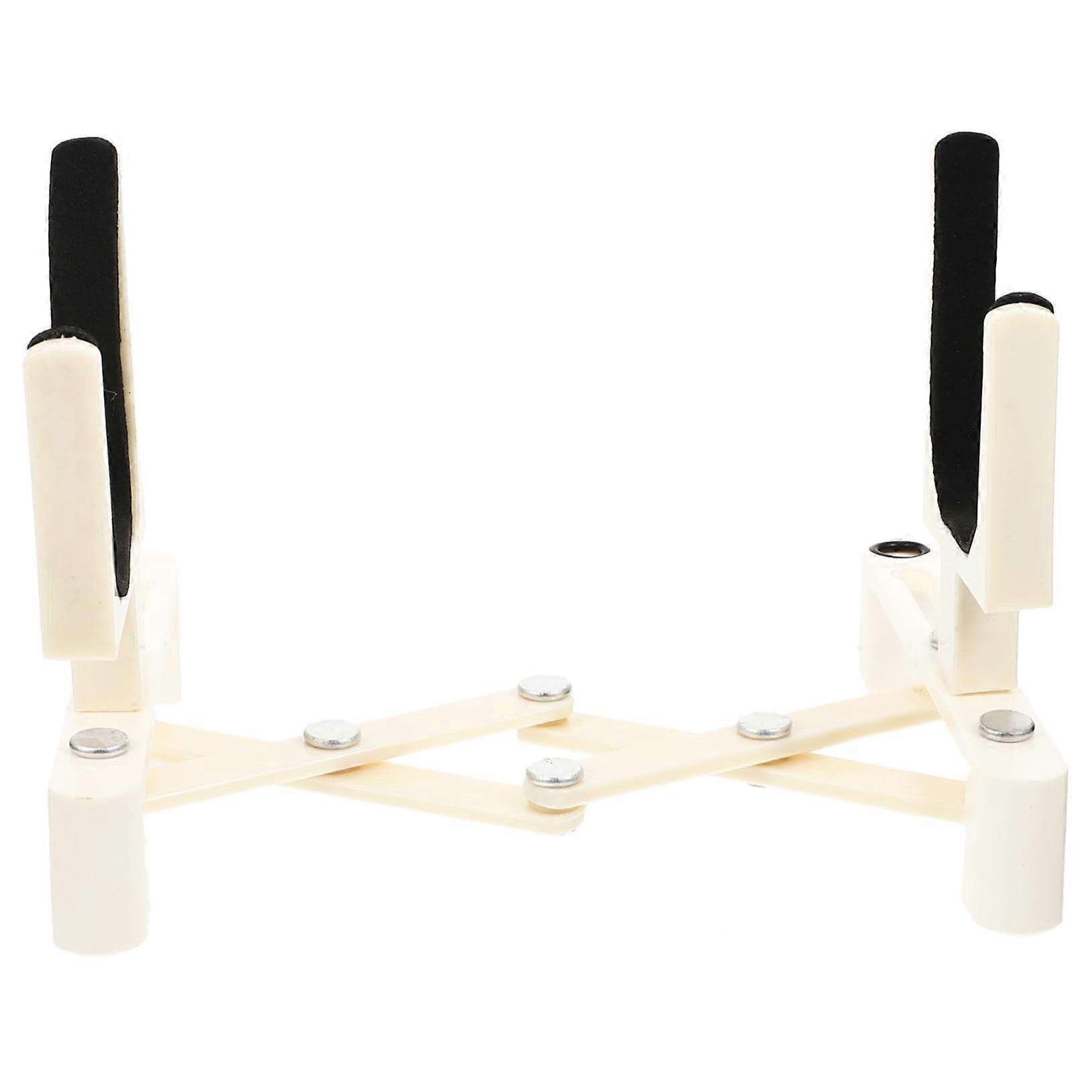 Adjustable Telescopic Violin Display Stand with Stable Base Protects Finish for Home or Studio