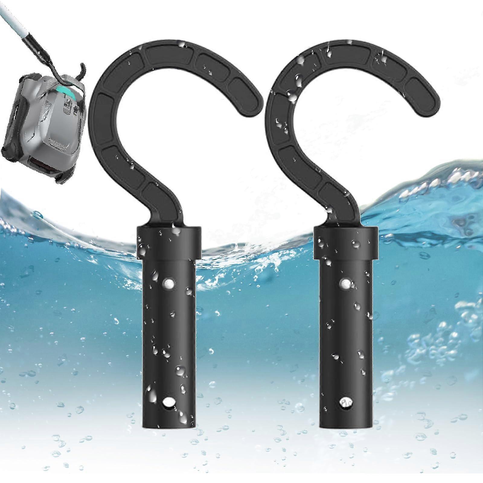 Durable Pool Robot Hook for Telescopic Pole, Universal Cleaner Attachment, Outdoor Wear Resistant