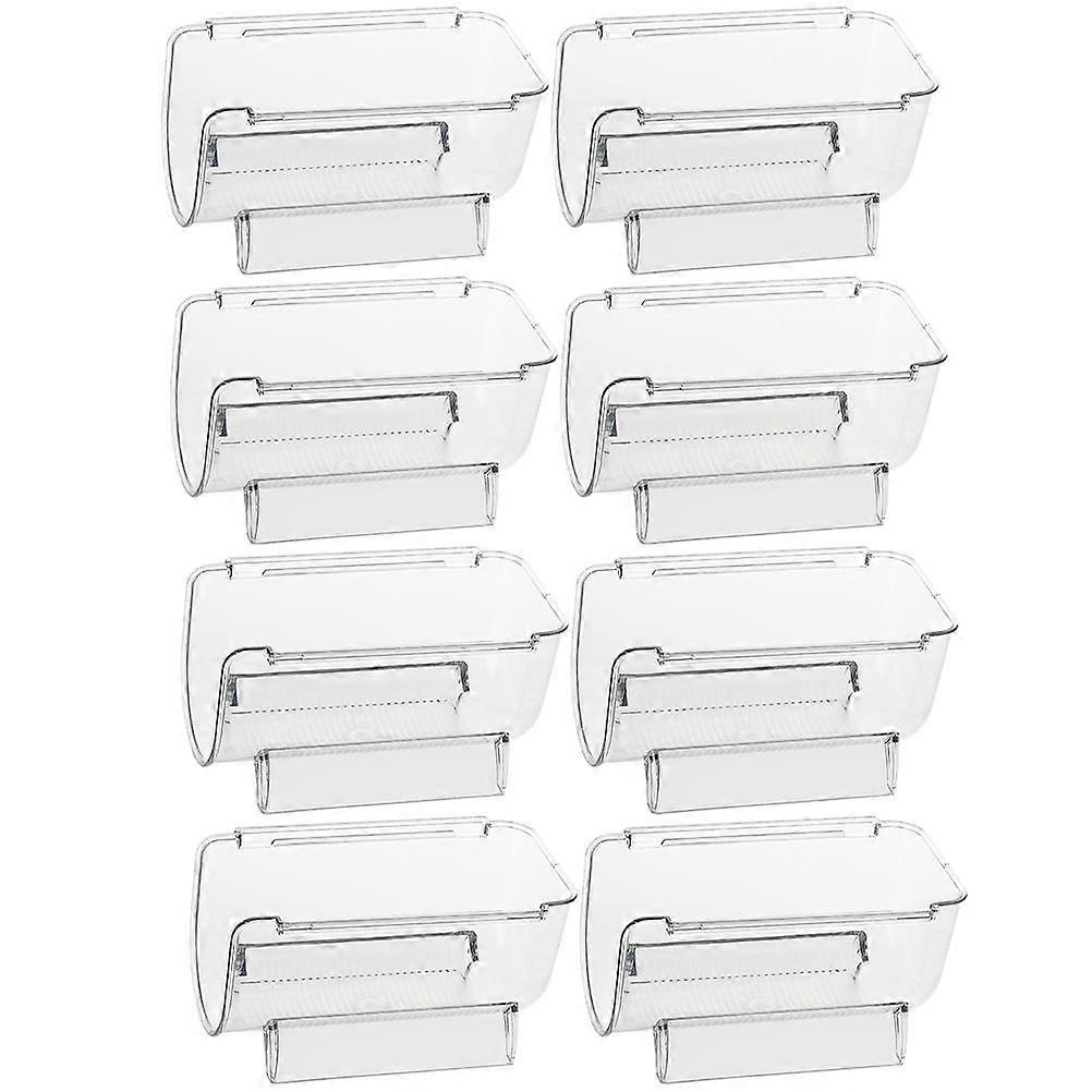 Transparent Acrylic Display Holder Stackable Rack 8Pcs for Home