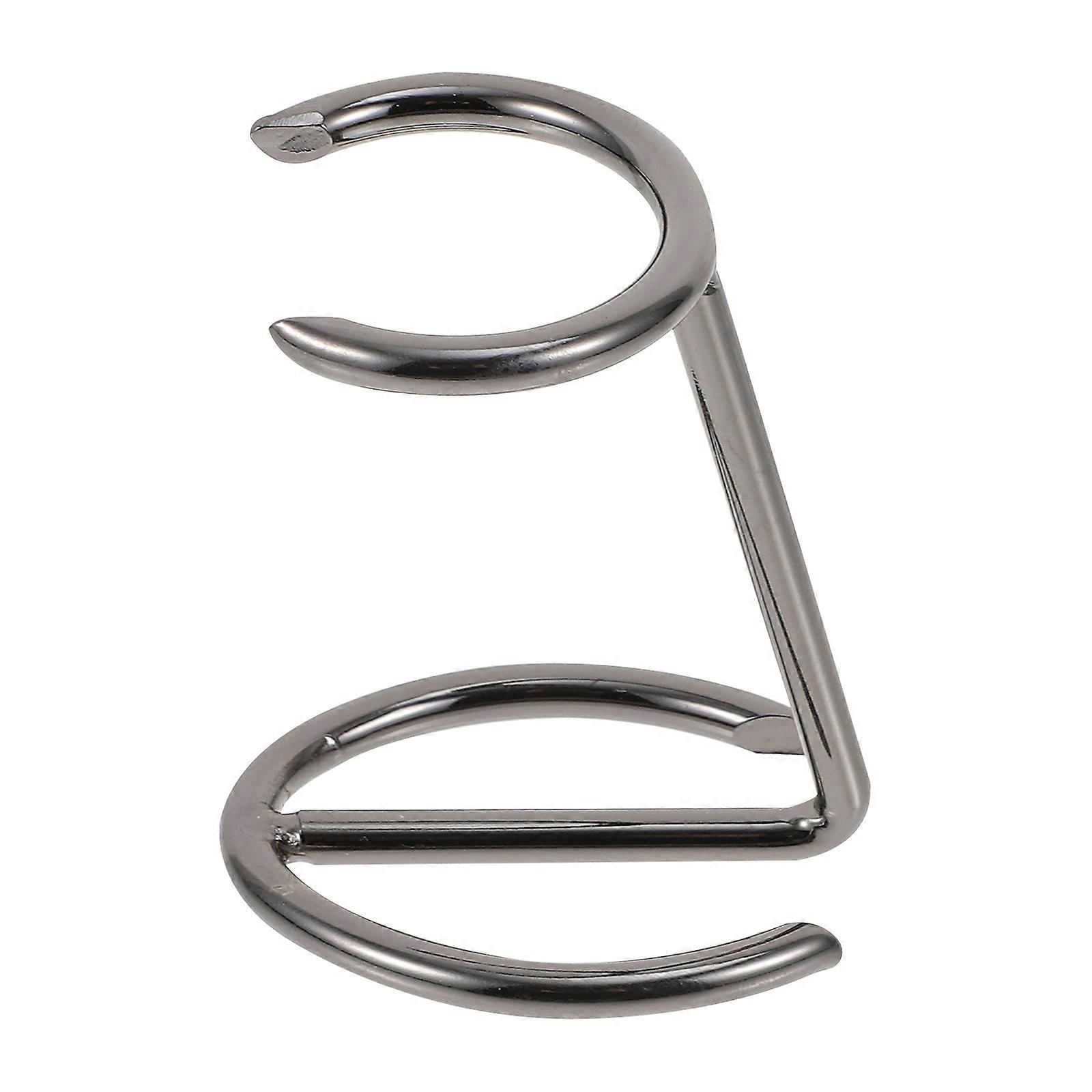 Grey Razor Holder Razor Brush Stand for Storage 1Pcs Ferroalloy Material