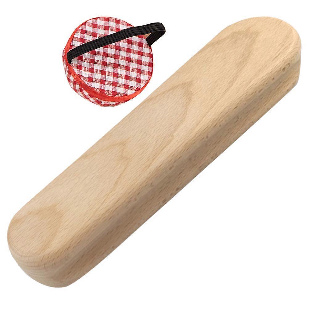 Wooden Quilter Block Tailor Clapper for Sewing Beige Clapper Tool