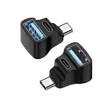 ASUS Rog Ally PD 140W dual 2PCS 180 Degree USB-C Adapter Connector for Steam Deck